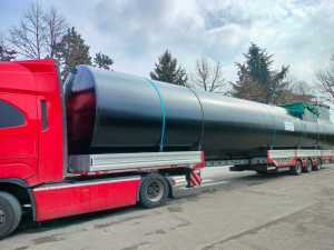 Transportul unui sistem de protecție &icirc;mpotriva incendiilor