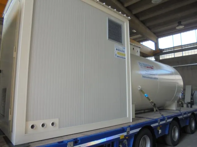 Transport pentru livrarea unui sistem de protecție împotriva incendiilor Laser Box de la Climatec Transport pentru livrarea unui sistem de protecție împotriva incendiilor Laser Box de la Climatec