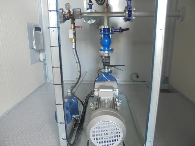 Grup de pompare a unui sistem de prevenire a incendiilor Laser Box de la Climatec Grup de pompare a unui sistem de prevenire a incendiilor Laser Box de la Climatec