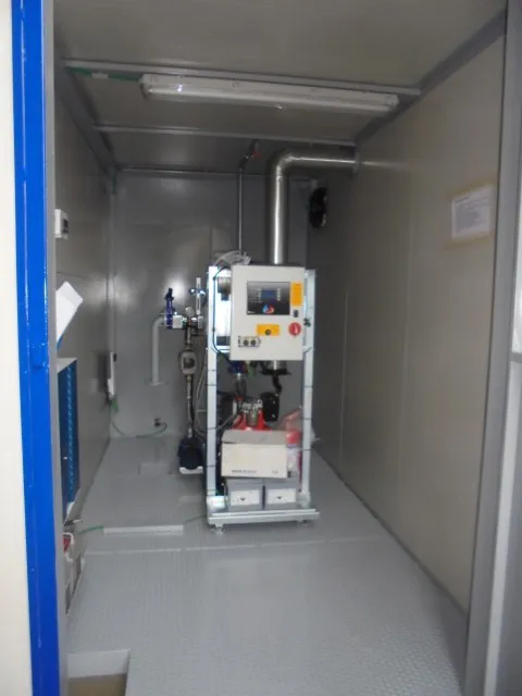Grup de pompare a unui sistem de prevenire a incendiilor Laser Box de la Climatec Grup de pompare a unui sistem de prevenire a incendiilor Laser Box de la Climatec